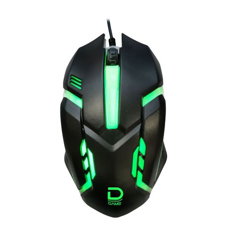 Mouse Gamer 7D Rainbow Luces-1