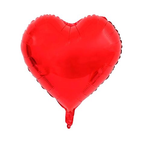 Set 5 Globos Corazon Impreso San Valentin Big Party-3