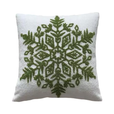 Pack de 4 Fundas De Cojín De Navidad De 45x45 Cm Con Bordado J1-2