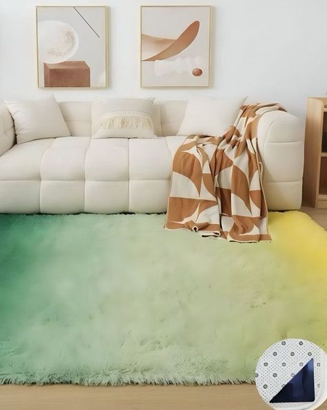 Alfombra peluda Suave 200 x 300 cm Primera Calidad Multicolor-1