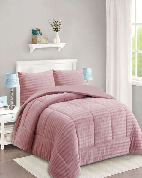 CUBRECAMA CON CHIPORRO CON RELIEVE 2P ROSA-3