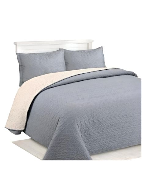 CUBRECAMA QUILT SHERPA OTOÑO INVIERNO 2 PLAZAS C17-1