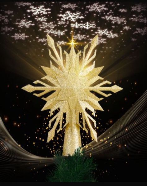 Estrella Iluminada LED Adorno Árbol Navidad Proyección 28o1-1