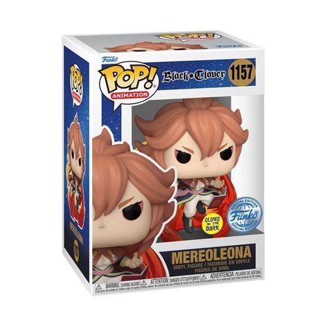 Funko Pop Black Clover Mereoleona 1157 Glow Especial-0