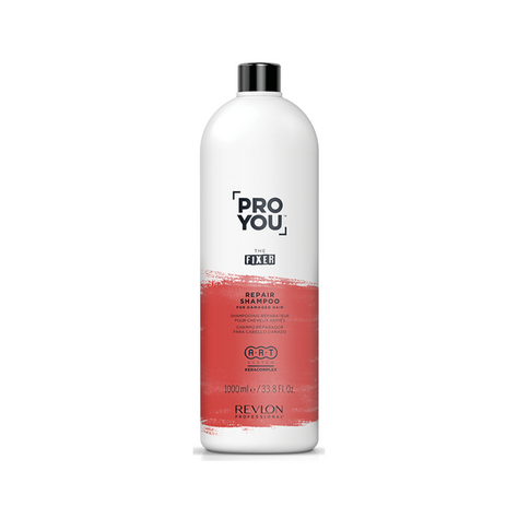 shampo, fixer, pro you, reparacion para cabello dañado 1000ml -0