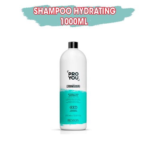 shampo ,moisturizer, pro you hydratacion para todo tipo de cabellos ,1000ml-2