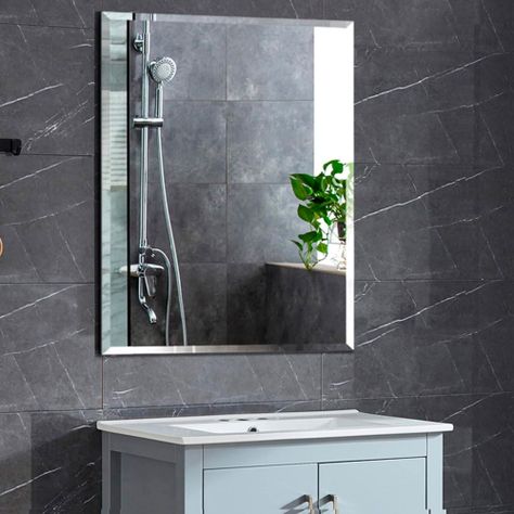 Espejo Rectangular Puntas Rectas Joytek 100x75 cm-2