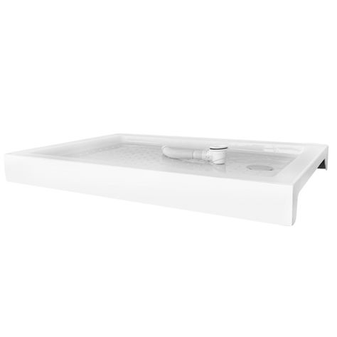 Receptáculo para Ducha Rectangular Joytek 120x80x13 cm-3