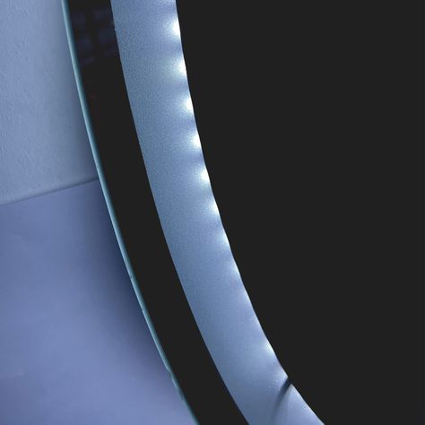 Espejo Led Ovalado Touch Joytek 80x60 cm-2