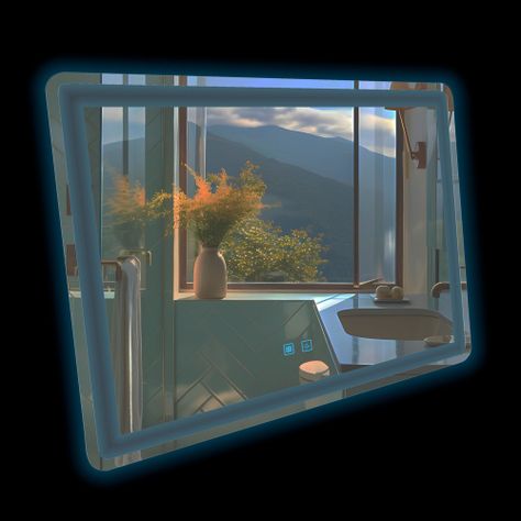Espejo Led Rectangular Touch con Antiempañante Joytek 120x80 cm-3