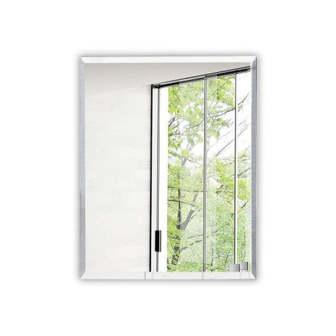 Espejo Rectangular Puntas Rectas Joytek 60x45 cm-0