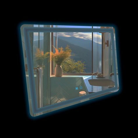 Espejo Led Rectangular Touch con Antiempañante Joytek 90x70 cm-3