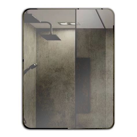 Espejo Rectangular Puntas Curvas Joytek 100x75 cm-0