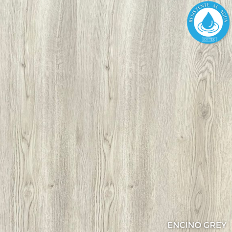 Piso Flotante Resistente al Agua 8 mm Encino Grey 121x19 cm / 1,92 m2 (1 Caja 8 Uni)-0
