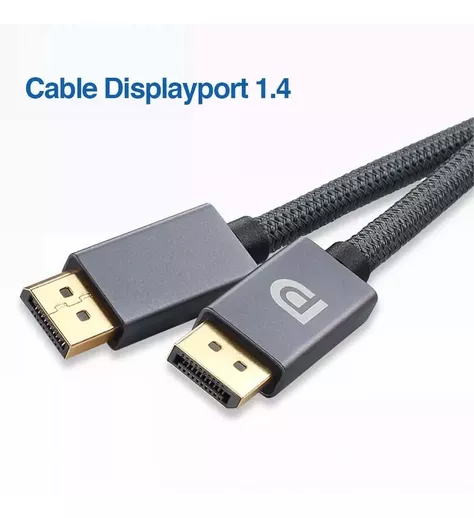 Cable Displayport 144hz (8k 60hz / 4k 144hz/ 2k 165hz) 2mts-2