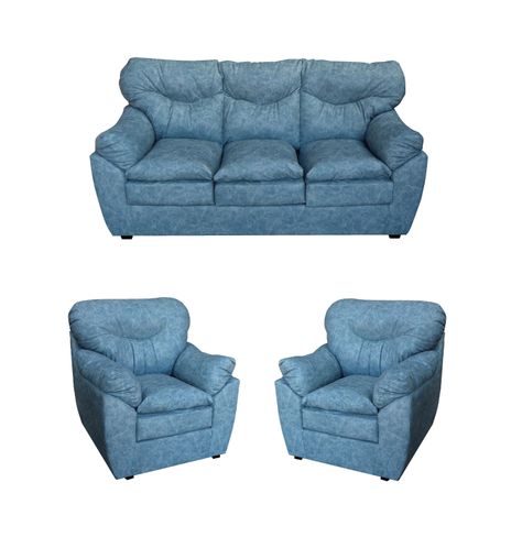 JUEGO LIVING BELEN 3.1.1 PU AURIS AZUL-0