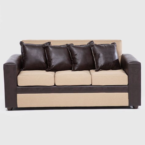 SOFA PARIS 2 POUF PU CAFE BEIGE-4