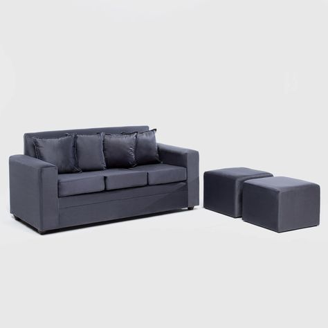 SOFA PARIS + 2 POUF FELPA -0