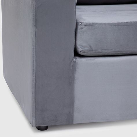 SECCIONAL ITALIA FELPA GRIS -6