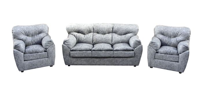 JUEGO LIVING BELEN 3.1.1 PU AURIS GRIS -0