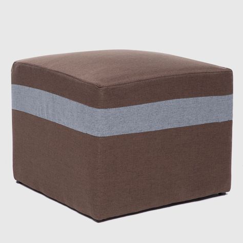 SOFA PARIS 2 POUF GRIS CAFE -7