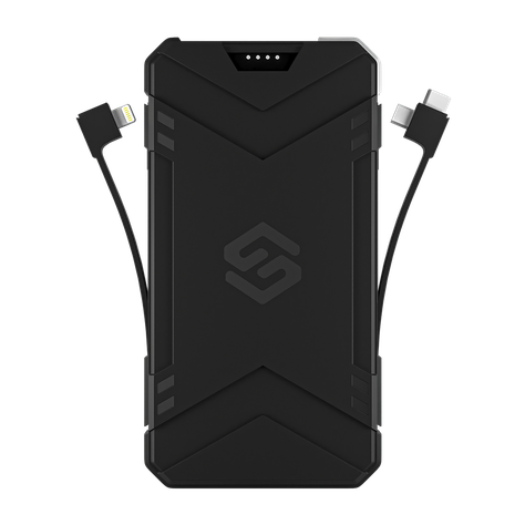 Bateria Externa Sleve Power X 10.000 Mah Black-1