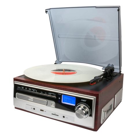 TOCADISCOS IRT LOS 80 USB/SD/ RADIO FM/ AUX/ BT/ CD/CASSETTE-1