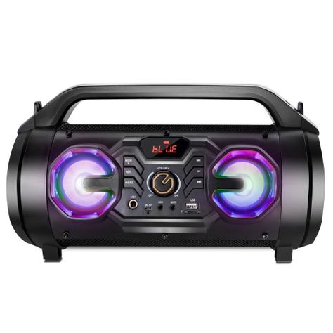 BAZOOKA IRT SPEAKER CON MICROFONO  FRONTAL ORANGE-0