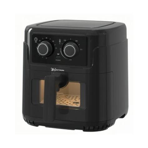 Freidora de aire Electron Air Fryer 5.0 Lts BA-7500 Negro-0