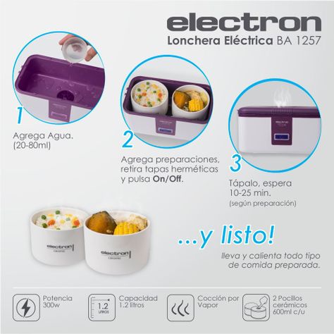 Electrón / Lonchera Eléctrica MR - 300w-3
