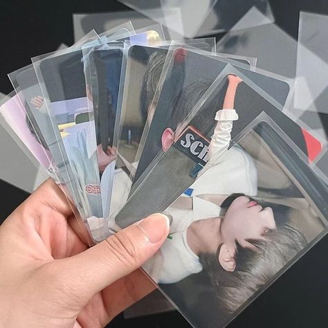 Fundas Protectoras Photocard Card Sleeves Hard 56x87-1