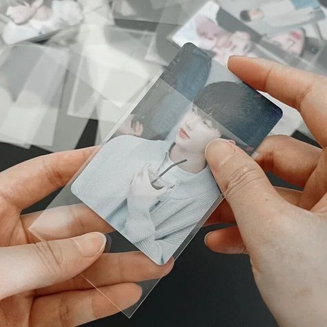 Fundas Protectoras Photocard Card Sleeves Hard 56x87-2