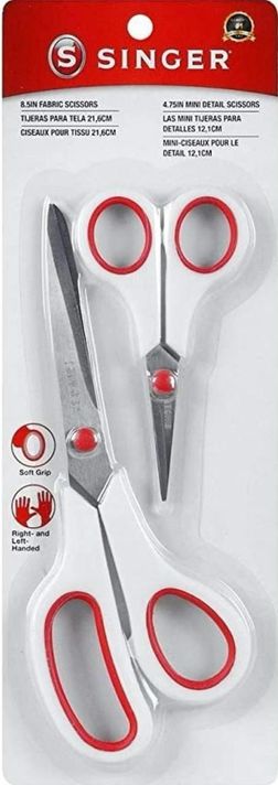 SET TIJERAS TELA Y PRECISION 8.5 + 4.75-0