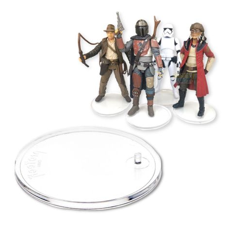 Bases Figuras de Acción 3.75" Set de 5 Unidades-0