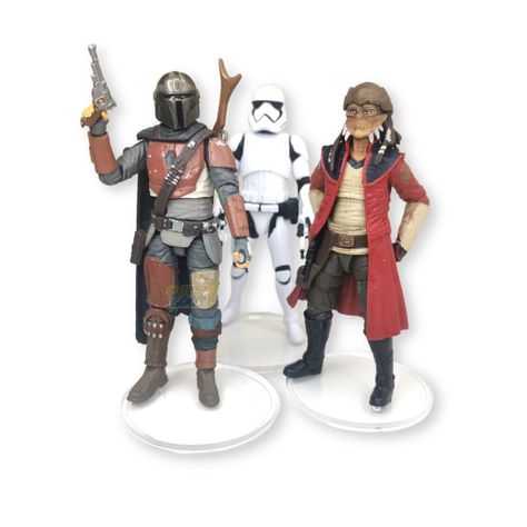 Bases Figuras de Acción 3.75" Set de 5 Unidades-2