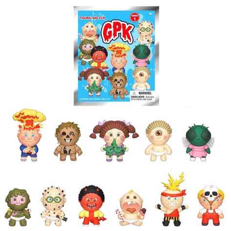 Basuritas Llaveros Garbage Pail Kids S1 Monogram-0