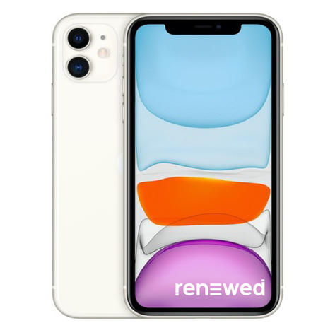 iPhone 11 64 GB Blanco - Reacondicionado-0
