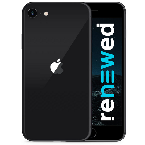 iPhone SE 2020 64 GB Negro - Reacondicionado-0