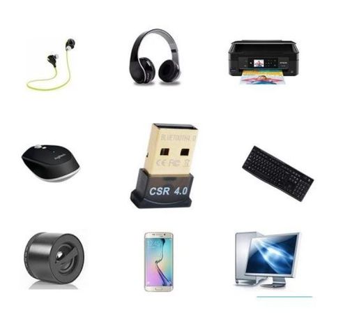 Adaptador Transmisor Receptor USB Bluetooth 4,0 Para PC Notebook Inalambrico NO Radioautos-2