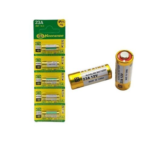 Pilas Alcalina Flycat L1028 23A  N21 VR22 12 V Tira 5 unidades-0