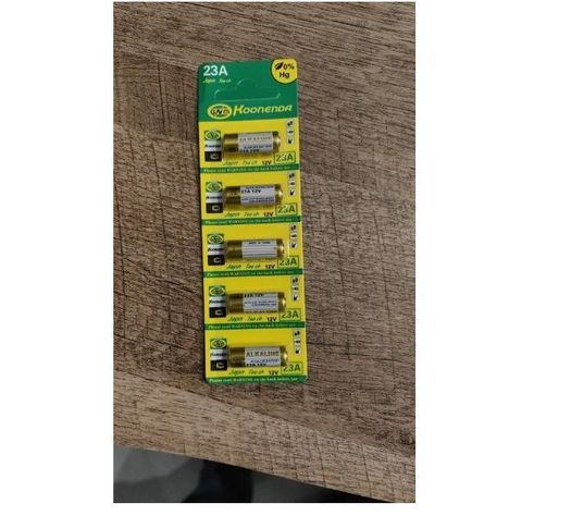 Pilas Alcalina Flycat L1028 23A  N21 VR22 12 V Tira 5 unidades-2