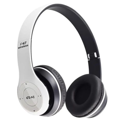 Audífonos Bluetooth Inalambricos On Ear Grandes P47 Micro SD Recargable 2hrs USB-3
