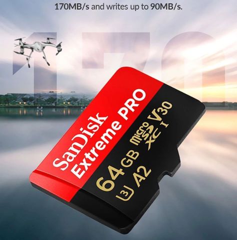 Tarjeta Memoria Micro SD Sandisk Extreme PRO Original 64 GB-1