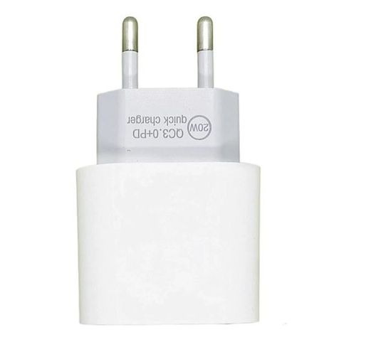 Cargador De Pared Para Celular Tipo C 20W Carga Rapida para Iphone Android Samsung-2