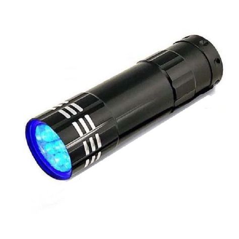 Linterna Tipo Lapiz Led Luz UV Ultravioleta Laser Pilas De Bolsillo Para Billetes Fluidos-0