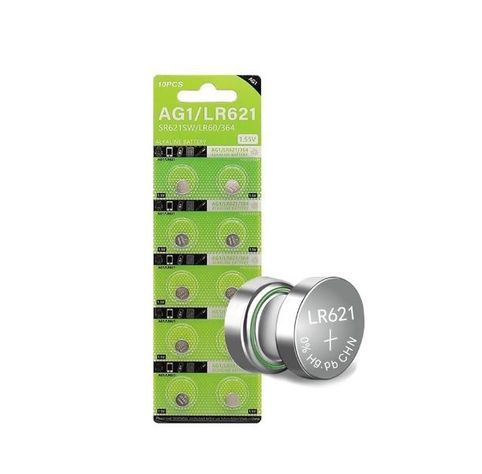 Pilas para reloj u otros usos Boton AG1 364A 1,5V CX60 LR621W-1