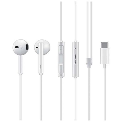 Audífonos Con Cable Tipo C HUAWEI CM33 convencionales con Micrófonos y manos libres-0