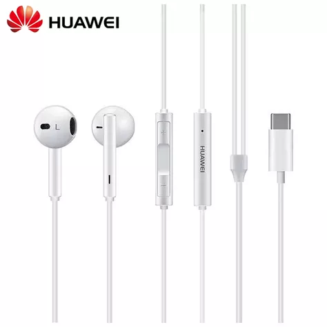 Audífonos Con Cable Tipo C HUAWEI CM33 convencionales con Micrófonos y manos libres-1
