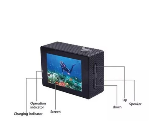 Cámara Go Pro Full HD 4K 30FPS Deportiva Ultra HD M2-2