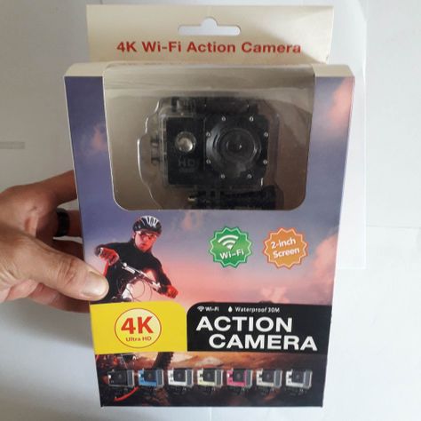 Cámara Go Pro Full HD 4K 30FPS Deportiva Ultra HD M2-4